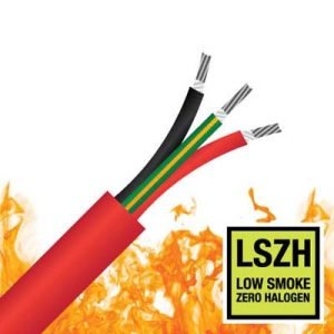 2 Core + Earth (3G), 10.0mm² (Class 5), TCW, 0.6/1KV, LSZH, 2 Hour Fire Rated Cable (BFR3G10.0F)