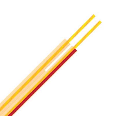 2 Core, 0.75mm², OFHC Copper, Figure 8, Clear/Red, Speaker Cable (MFSC224020)