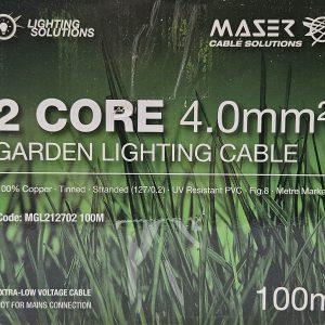 2 Core, 4.0mm², TCW, UV Stabilised, Garden Lighting Cable (MGL212702) - Image 3