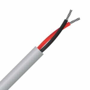 2 Core, 0.75mm², Tinned Copper, Fire Alarm Cable, Grey, 200M Box (B2C075FACTCWGY200BX)