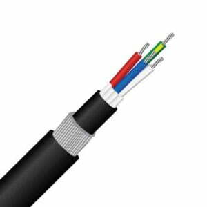 3 Core + Earth (4G), 2.5mm², TCW, PVC 90°C, SWA, 0.6/1KV, Circular TPS Cable (MASCP4G2.5SWA)