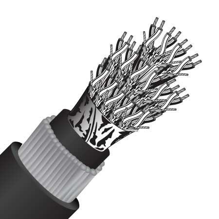 16 Pair, 1.5mm², TCW, ESCS, PVC 90°C, SWA, 110VAC, Instrumentation Cable (MAS5516ESCSSWA)