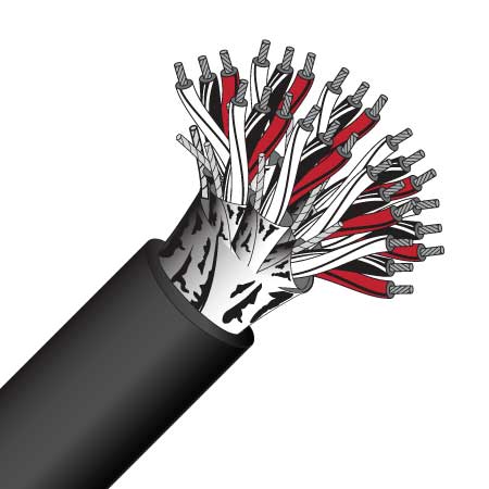 8 Triad, 1.5mm², TCW, ESCS, PVC 90°C, 110VAC, Instrumentation Cable (MAS5608ESCS)