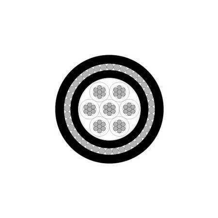 7 Core, 2.5mm², TCW, PVC 90°C, SWA, 0.6/1KV, Control Cable (MASCC107/2.5SWA) - Image 2