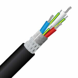 3 Core + 3xEarth (4G), 70.0mm², TCW, XLPE 90°C, Foil/Braid, 0.6/1KV, Variable Speed Drive Cable (MASVSD4G70.0)