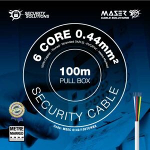 6 Core, 0.44mm², (14/0.2), TCW, PVC, Security Cable (MSEC 6142 TCW) - Image 3