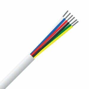 6 Core, 0.44mm², (14/0.2), TCW, PVC, Security Cable (MSEC 6142 TCW)