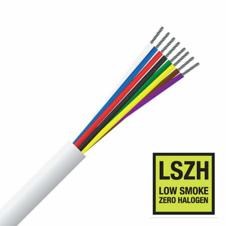 8 Core, 0.44mm², (14/0.2), TCW, LSZH, Security Cable (MSEC 8142 TCWLS)