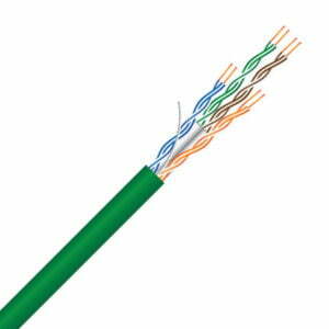 Cat6, 4 Pair, UTP, PVC, Green, Network Cable (MSEC C64P GREEN) **Made to Order**