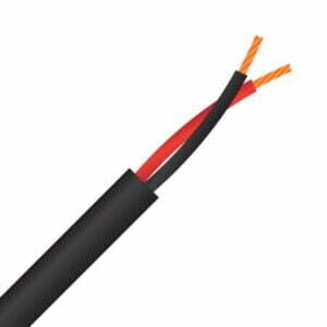 2 Core, 1.3mm², OFHC Copper, 65/0.16, Black, High-Flex Speaker Cable, (MSPK265016B)